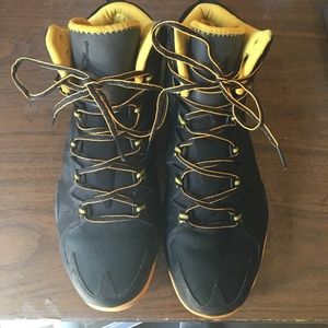 Jordan Melo M10 Black Yellow Shoes